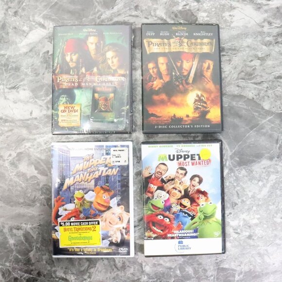 17pc Bundle Wholesale Lot DVD Blu-Ray Disc Movies Dark Knight, Pirates, Muppets - Picture 4 of 7